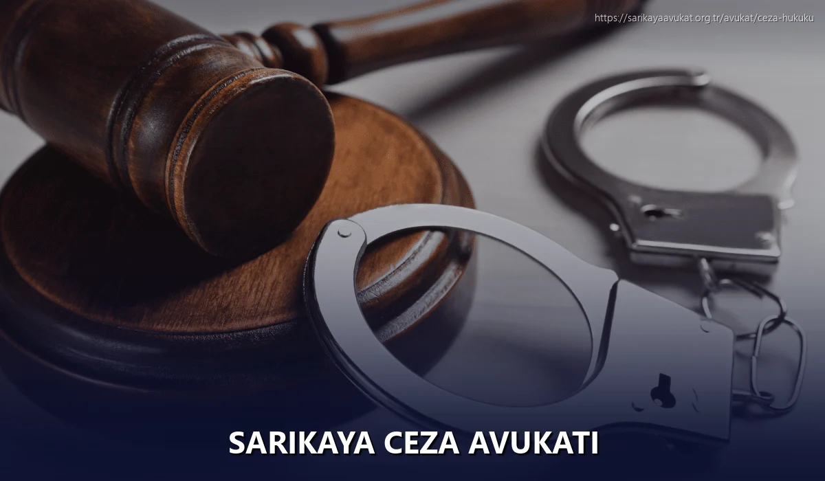 Sarikaya Ceza Avukatı