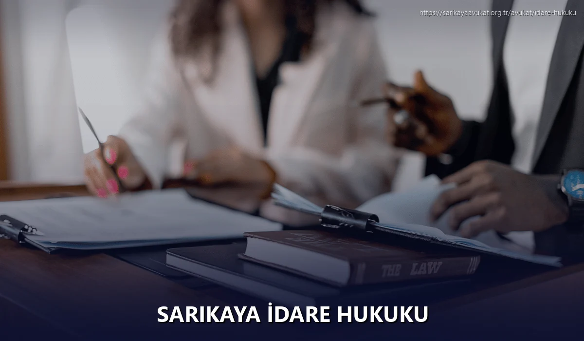 Sarikaya İdare Hukuku