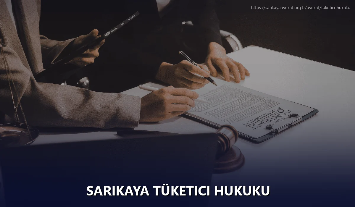 Sarikaya Tüketici Hukuku